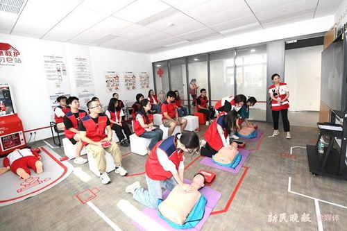 中國紅十字總會 牽手 上海交大 紅十字應急救護培訓教室揭牌