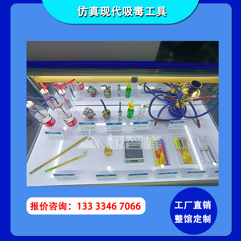 極智峰禁毒模仿真模型教育宣傳現代中性吸毒工具展廳學校智能教具